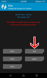 repair Failed To Mount System ASUS Zenfone 4 A400SB