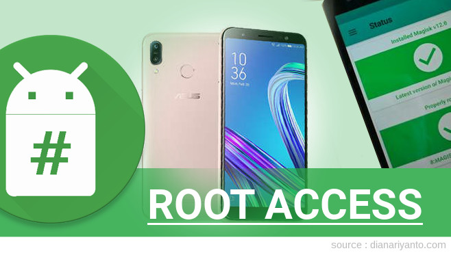 Rooting ASUS Zenfone Max M1 ZB555KL Tanpa Unlock Bootloader