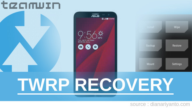 TWRP Recovery ASUS ZenFone 2 Laser ZE601KL 32GB Beta