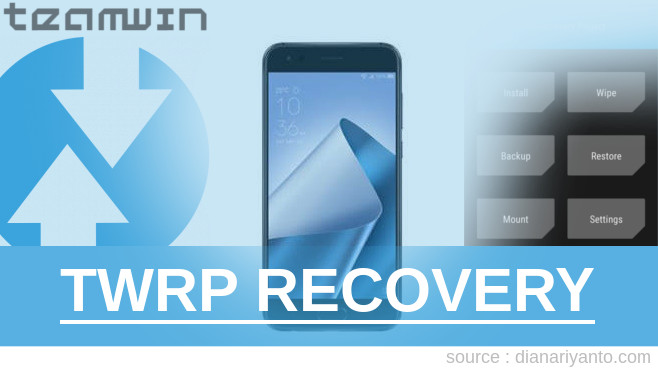 Cara Install TWRP ASUS Zenfone 4 ZE554KL Tested