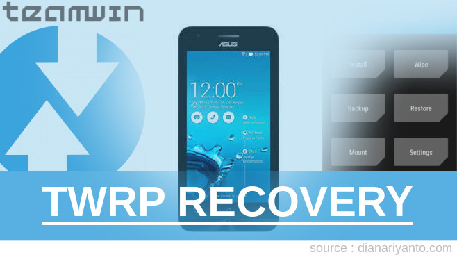 Pasang TWRP ASUS Zenfone 4C ZC451CG Anti Gagal