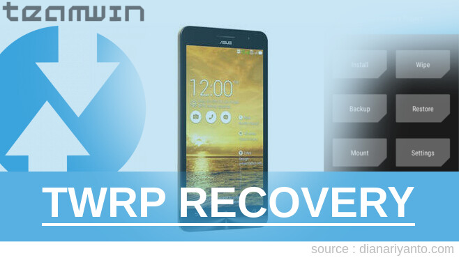 TWRP ASUS ZenFone 6 A600CG Berhasil 100%